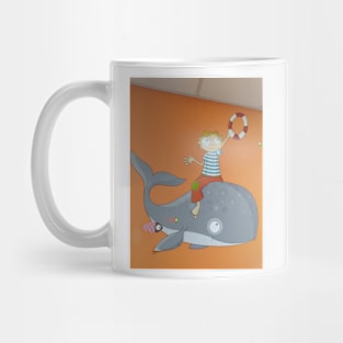 the whale and the boy t-shirt Mug